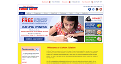 Desktop Screenshot of cohorttuition.co.uk